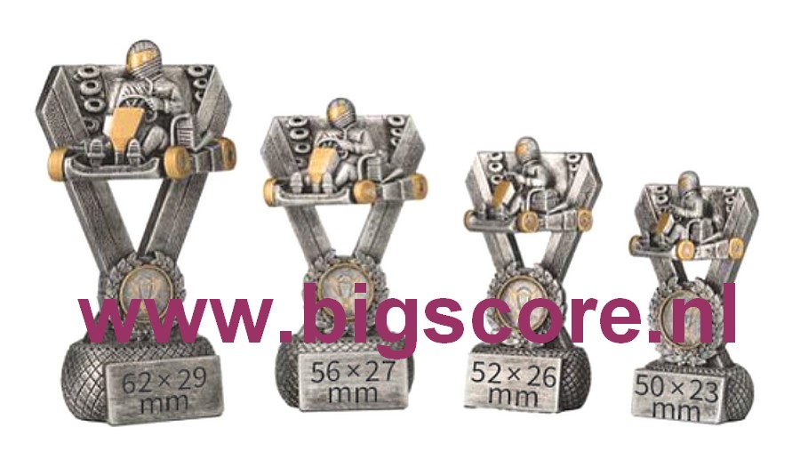 Karting Resinbeeld BSST 39423-39426